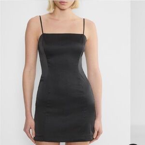 Aritzia Black Mini Dress